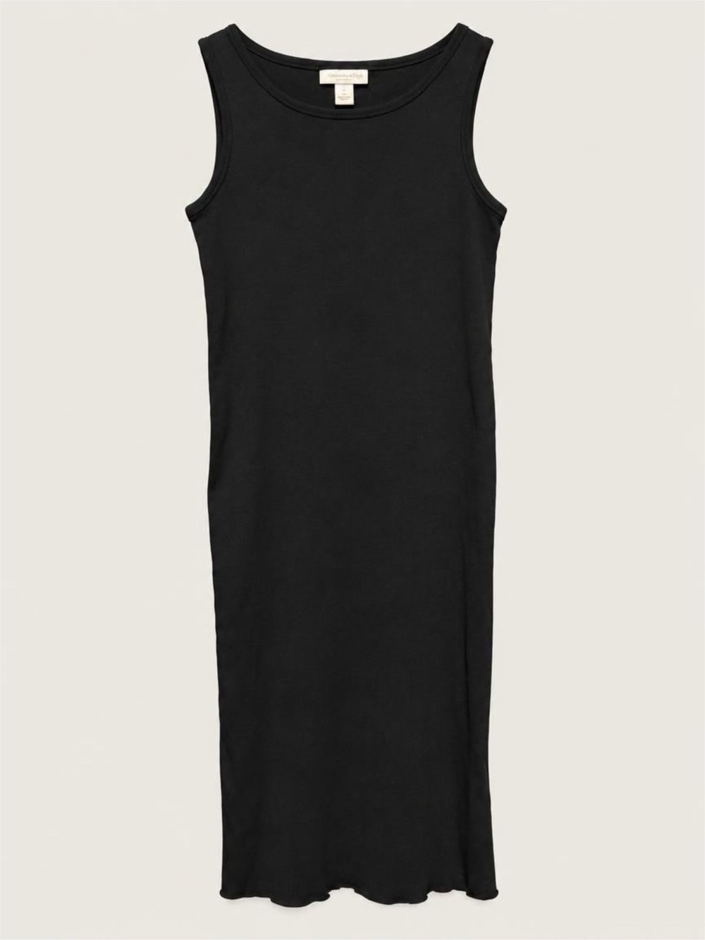 Motherhood Black Sleeveless Tank Midi Knit Dress
